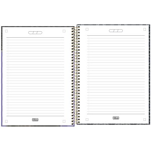 Caderno 1 Matéria Universitário Espiral Wandinha Tilibra Connect