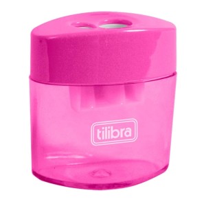 Apontador Com Depósito AP02 Tilibra - Rosa