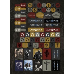 Caderno 1 Matéria Universitário Espiral God Of War -  Jandaia