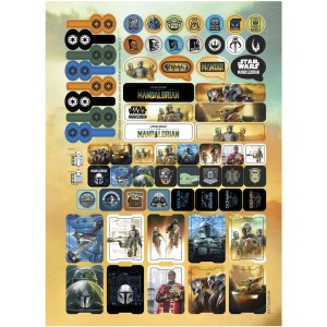 Caderno 1 Matéria Universitário Espiral The Mandalorian - Jandaia