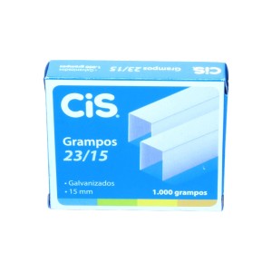 Grampos 23/15 Galvanizados - 1000 Unidades - Cis