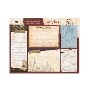 Kit Bloquinhos de Anotações Harry Potter - DAC