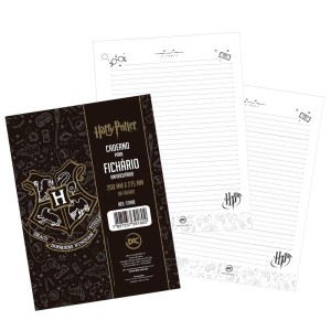 Bloco Refil Folhas de Fichário Universitário Harry Potter 96 folhas - DAC