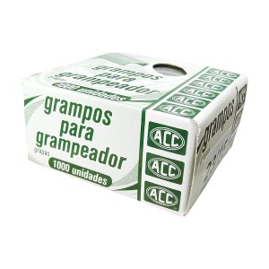 Grampos para Grampeador 23/15 Galvanizados 1000 unidades - ACC