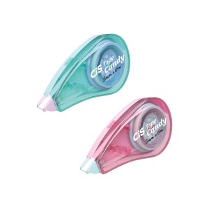 Fita Corretiva 5mm x 6m Tape Candy Sortida Kit c/ 2 Unidades - Cis