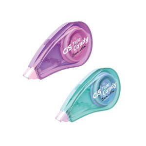 Fita Corretiva 5mm x 6m Tape Candy Sortida Kit c/ 2 Unidades - Cis