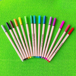 Caneta Hidrográfica Microline 0.4 mm Kit 15 cores - Compactor