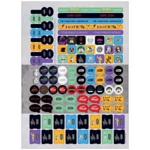 Caderno 1 Matéria Universitário Espiral Star Wars - Jandaia