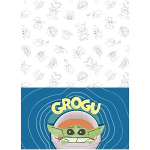 Caderno 10 Matérias Universitário Espiral Grogu - Jandaia