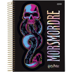 Caderno 1 Matéria Universitário Espiral Harry Potter - Jandaia
