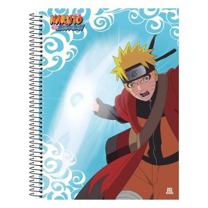Caderno 1 Matéria Universitário Espiral Naruto - Animativa