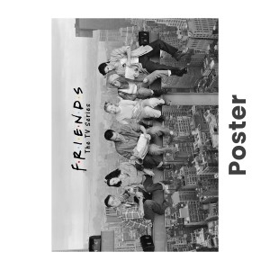 Caderno 1 Matéria Universitário Espiral Friends - Animativa