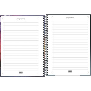 Caderno 10 Matérias Universitário Espiral One Piece Connect - Tilibra