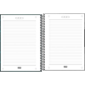 Caderno 1 Matéria Universitário Espiral One Piece Série Connect - Tilibra