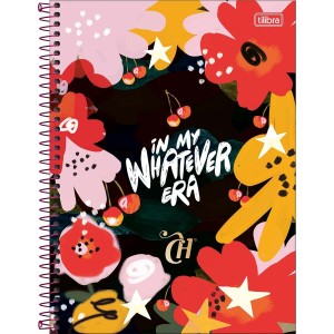 Caderno 10 matérias Universitário Espiral Capricho Connect - Tilibra