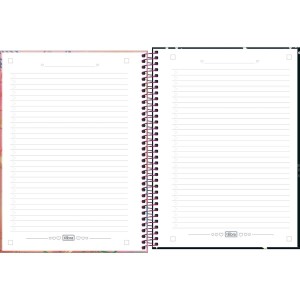 Caderno 10 matérias Universitário Espiral Capricho Connect - Tilibra