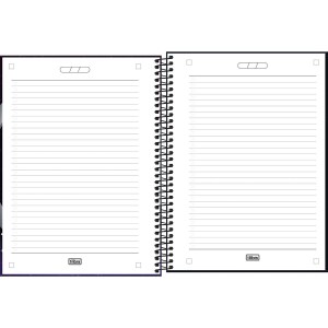 Caderno 1 Matéria Universitário Espiral Orbit Connect - Tilibra