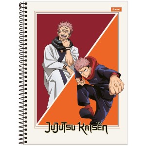 Caderno 1 Matéria Universitário Espiral Jujutsu Kaisen - Foroni
