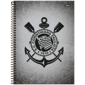 Caderno 1 Matéria Universitário Espiral Corinthians - Foroni