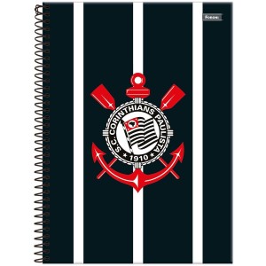 Caderno 1 Matéria Universitário Espiral Corinthians - Foroni
