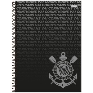 Caderno 1 Matéria Universitário Espiral Corinthians - Foroni