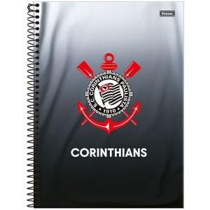 Caderno 1 Matéria Universitário Espiral Corinthians - Foroni