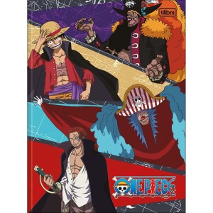 Caderno Brochurão Capa Dura One Piece 80 Folhas - Tilibra