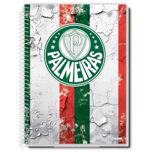 Caderno 1 Matéria Universitário Espiral Palmeiras - Credeal