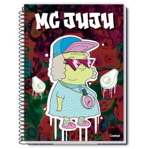 Caderno 1 Matéria Universitário Espiral Irmão Do Jorel - Credeal