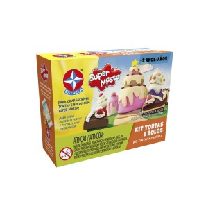 Super Massa Kit Tortas e Bolos - Estrela