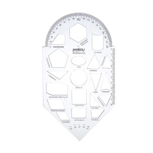 Gabarito para Geometria Cristal - Maxcril