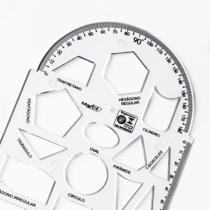 Gabarito para Geometria Cristal - Maxcril