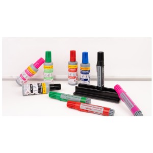 Kit Reabastecedor Marcador Quadro Branco Azul 30ml 2 Unidades - Compactor