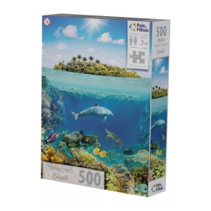 Quebra-cabeça 500 Peças Corais - Pais & Filhos
