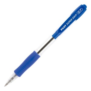 Caneta Esferográfica Super Grip 0.7mm Retrátil Kit 2 cores 4 Un. - Pilot