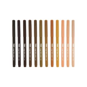 Canetinha Hidrocor Tris Mega Hidro Color - 12 Tons de Pele