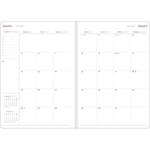 Planner 2026 Executivo Grampeado 17,8 x 25,4 cm Cambridge 90g  - Tilibra
