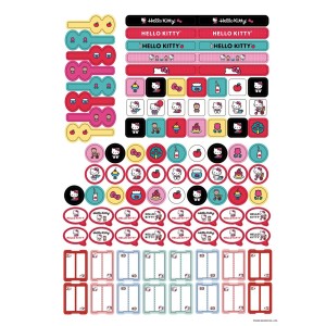 Caderno 10 Matérias Universitário Espiral Hello Kitty - Jandaia