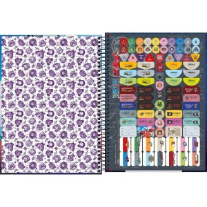 Caderno 1 Matéria Universitário Espiral One Piece - Tilibra