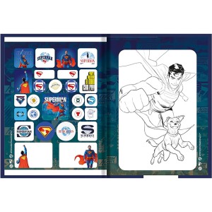 Caderno Brochurão Capa Dura Superman 80 Folhas - Animativa