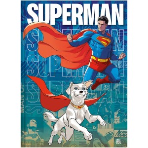 Caderno Brochurão Capa Dura Superman 80 Folhas - Animativa