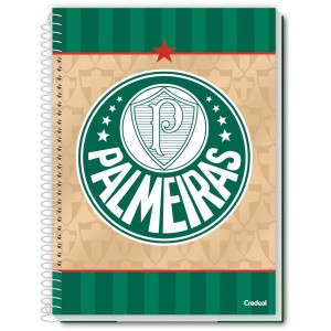 Caderno 1 Matéria Universitário Espiral Palmeiras - Credeal