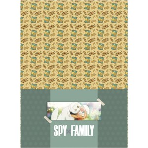 Caderno 1 Matéria Universitário Espiral Spy Family - Jandaia