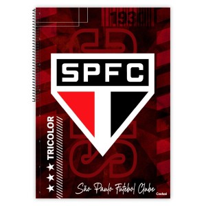 Caderno 16 Matérias Universitário Espiral São Paulo FC - Credeal