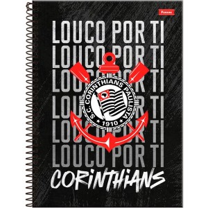 Caderno 1 Matéria Universitário Espiral Corinthians - Foroni