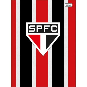 Caderno Brochurão Capa Dura São Paulo FC 80 Folhas - Tilibra
