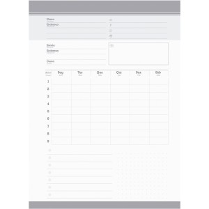 Caderno 10 Matérias Universitário Espiral Blue Lock - Jandaia