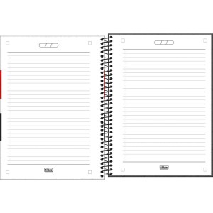 Caderno 20 Matérias Universitário Espiral São Paulo FC - Tilibra