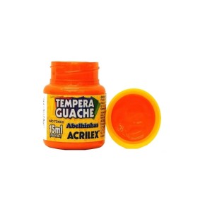 Tinta Guache Acrilex Laranja - 15ml