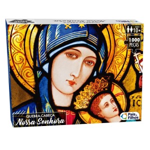 Quebra-cabeça 1000 Peças Nossa Senhora - Pais & Filhos